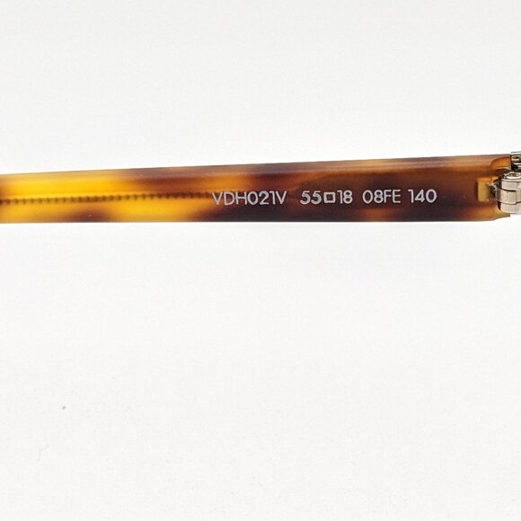 🕶️Made in Italy! Dunhill VDH021V Eyeglasses 55/18 140 | ALT241🕶️ - Picture 7 of 9